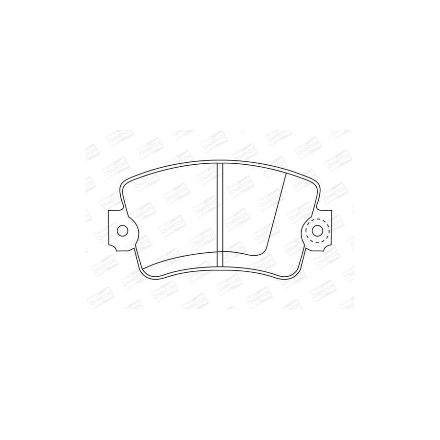 Champion 571246Ch Brake Pad Set
