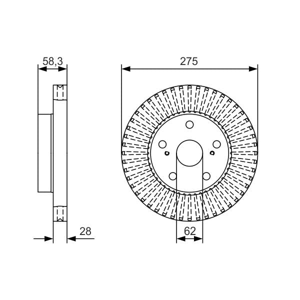 WABCO 9617231250 Parking Brake Valve