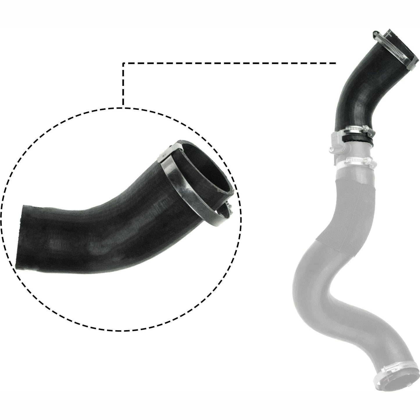 GATES GAT09-0616 Charge Air Hose
