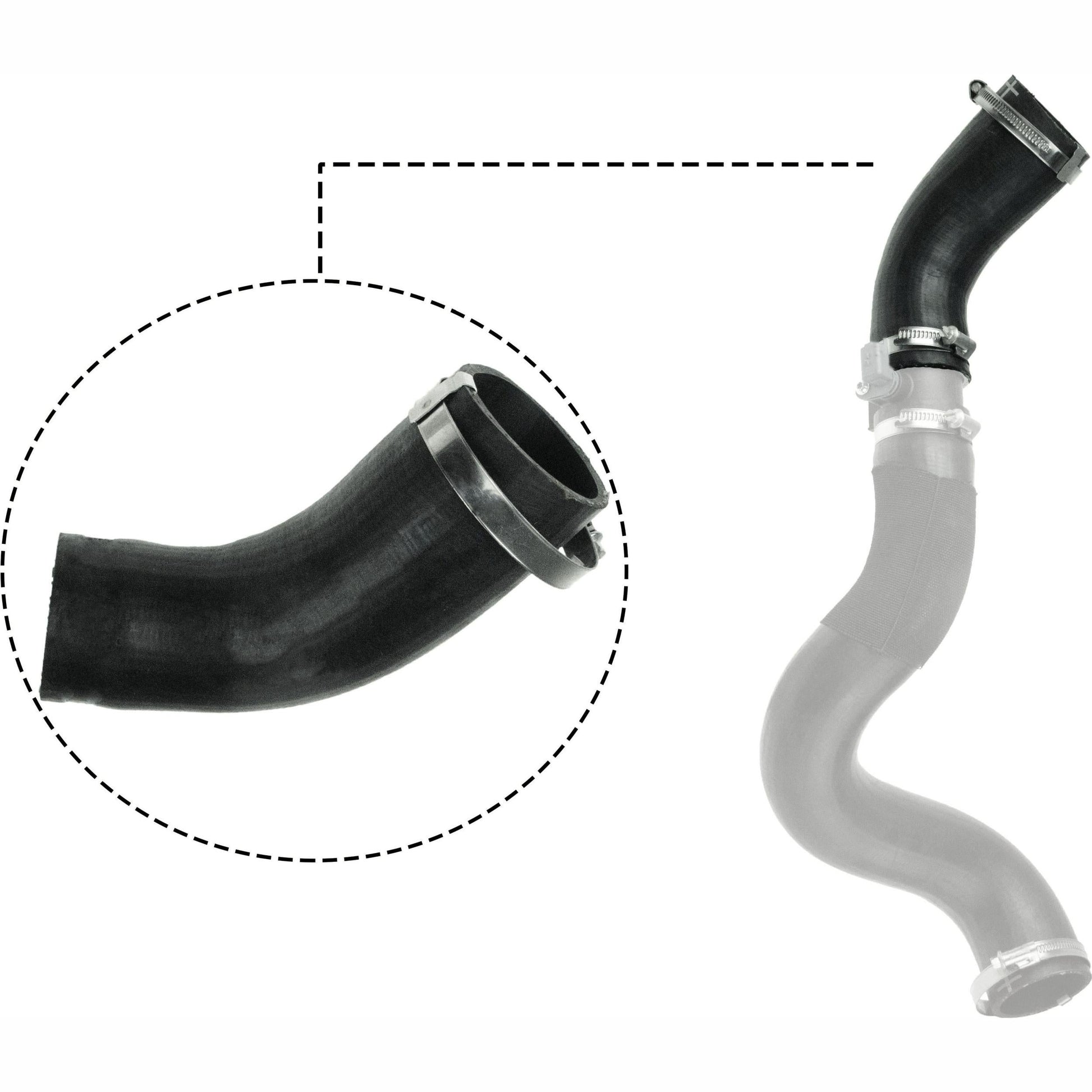 GATES GAT09-0616 Charge Air Hose