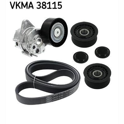 SKF VKMA38115 V-Ribbed Belt Set
