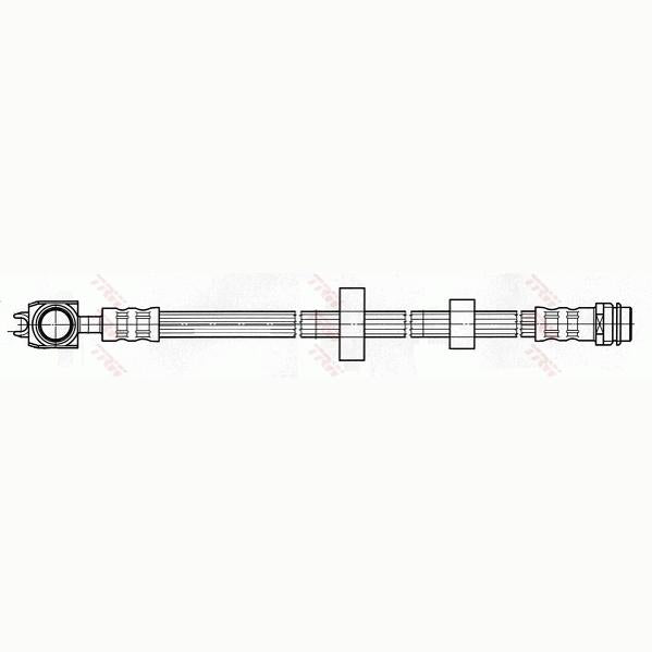 TRW MOTO PHD455 Brake Hose
