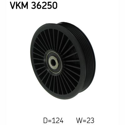 SKF VKM36250 V-Ribbed Belt Deflection/Guide Pulley