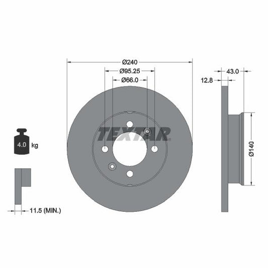 MEYLE 0146980006 Brake Caliper Guide Sleeve Kit