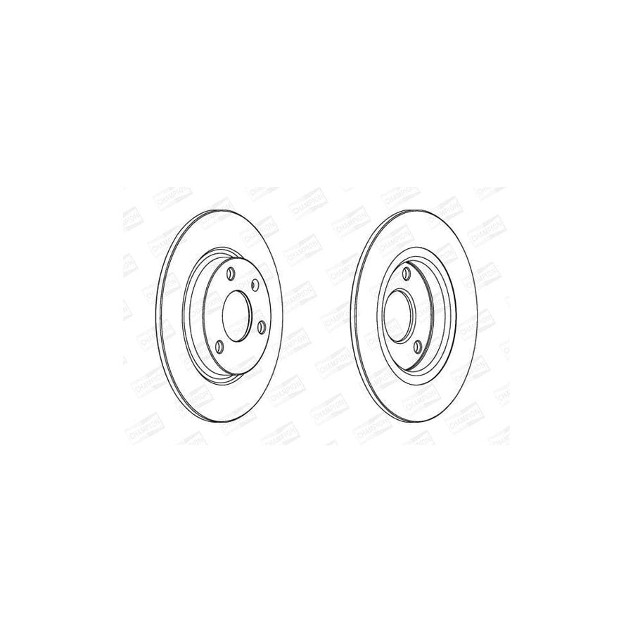 Champion 561359Ch Brake Disc