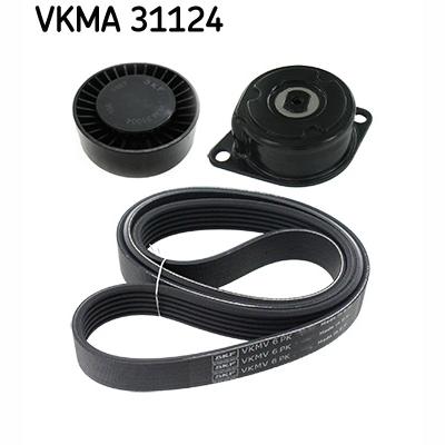 SKF VKMA31124 V-Ribbed Belt Set