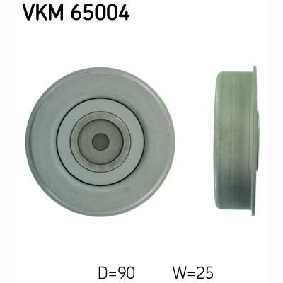 SKF VKM65004 V-Ribbed Belt Deflection/Guide Pulley