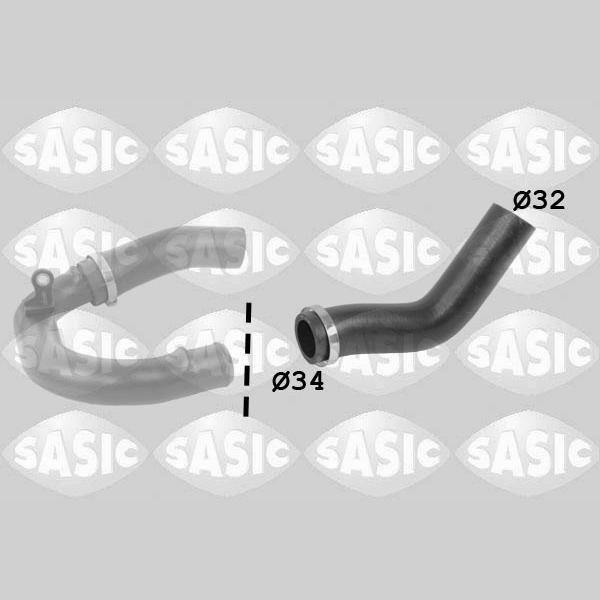 SASIC SAS3356081 Charge Air Hose