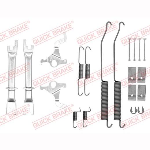 TEXTAR 97002700 Brake Shoes Accessory Kit