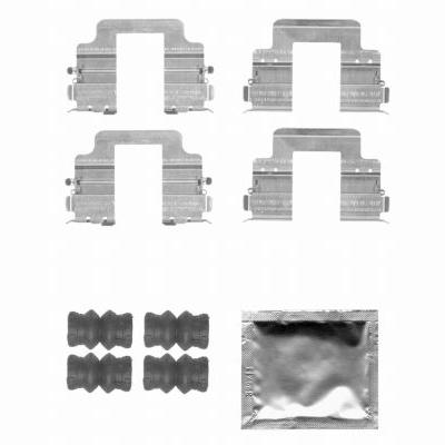 TEXTAR 82505500 Disc Brake Pad Accessory Kit