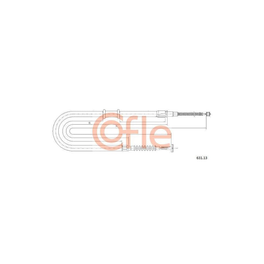 Cofle Bh.Fd036 Brake Hose for Ford Focus