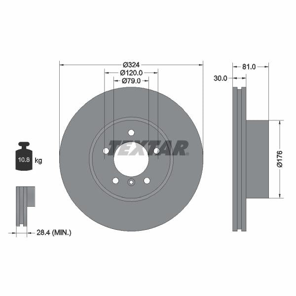 HERTH+BUSS JAKOPARTS J3322003 Brake Disc Splash Guard