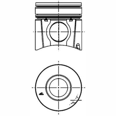 KOLBENSCHMIDT 40316600 Piston