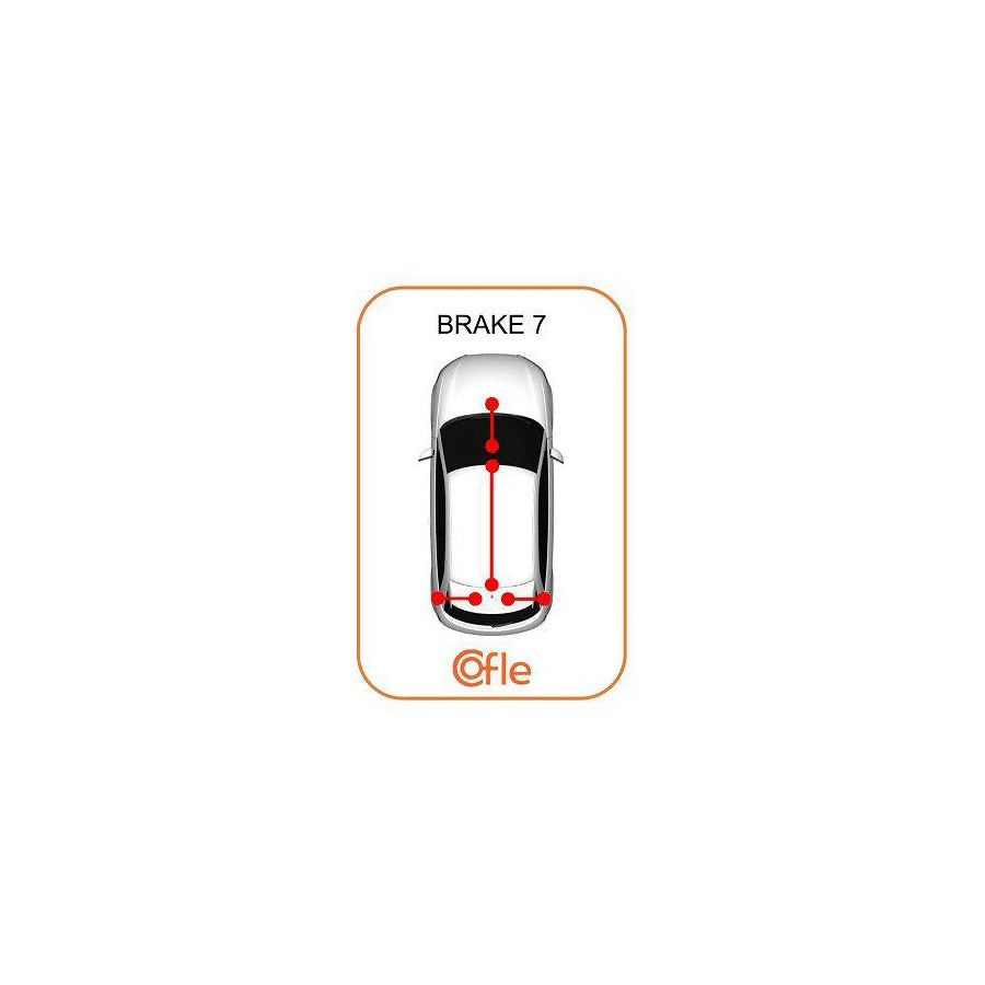 Cofle 11.5478 Hand Brake Cable for Ford Transit