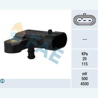 FAE AE15120 Intake Manifold Pressure Sensor