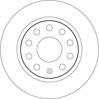TRW MOTO DF6553 Brake Disc