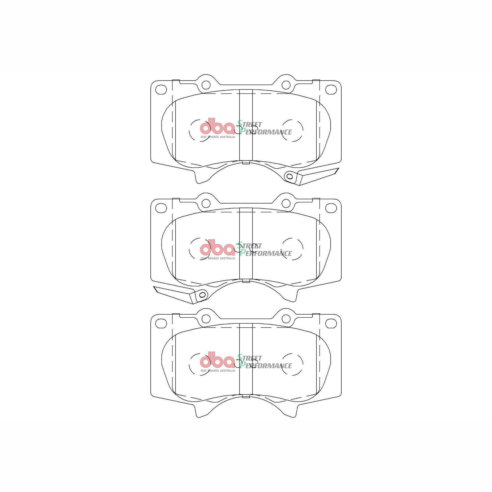 DBA DB2380SP High Performance Brake Pad Set