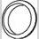 DINEX DIN74858 Exhaust Pipe Seal Ring