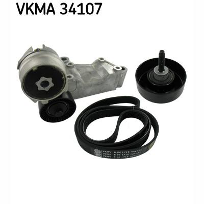 SKF VKMA34107 V-Ribbed Belt Set