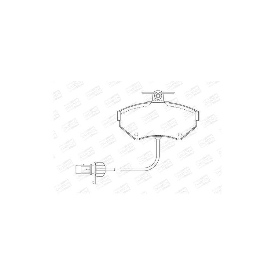 Champion 573006Ch Brake Pad Set