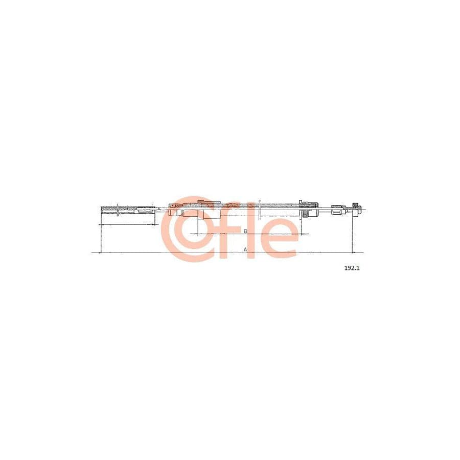 Cofle 192.1 Clutch Cable