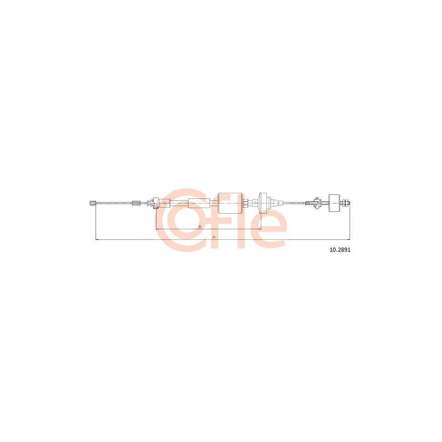 Cofle Bh.Vk012 Brake Hose