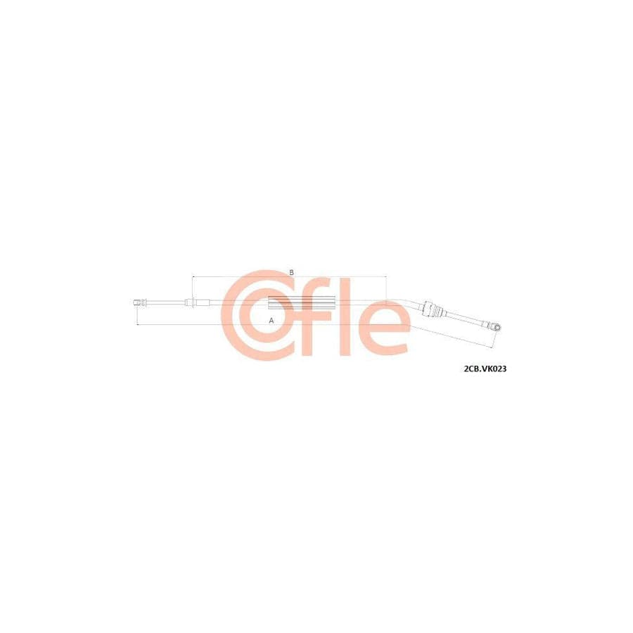 Cofle 2Cb.Vk023 Cable, Manual Transmission
