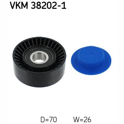 SKF VKM38202-1 V-Ribbed Belt Tensioner Pulley