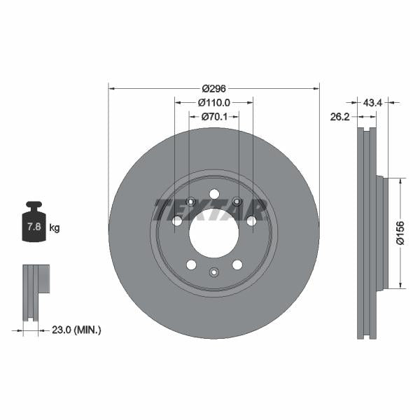 FEBI BILSTEIN FE176756 Brake Disc Splash Guard