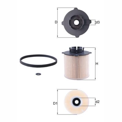 KNECHT KX265D Fuel Filter