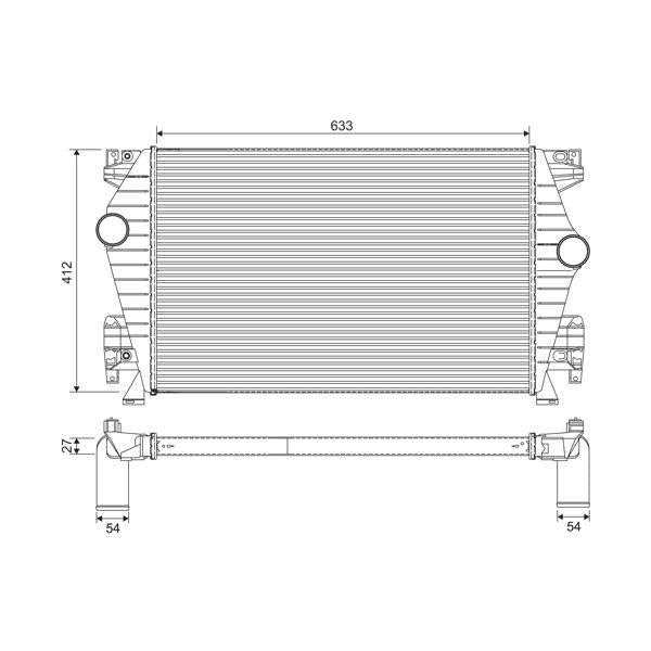 VALEO VAL817864 Charge Air Cooler