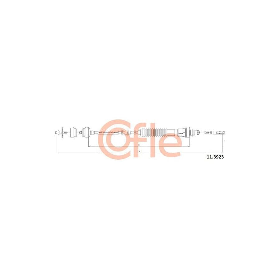 Cofle 92.11.3923 Clutch Cable