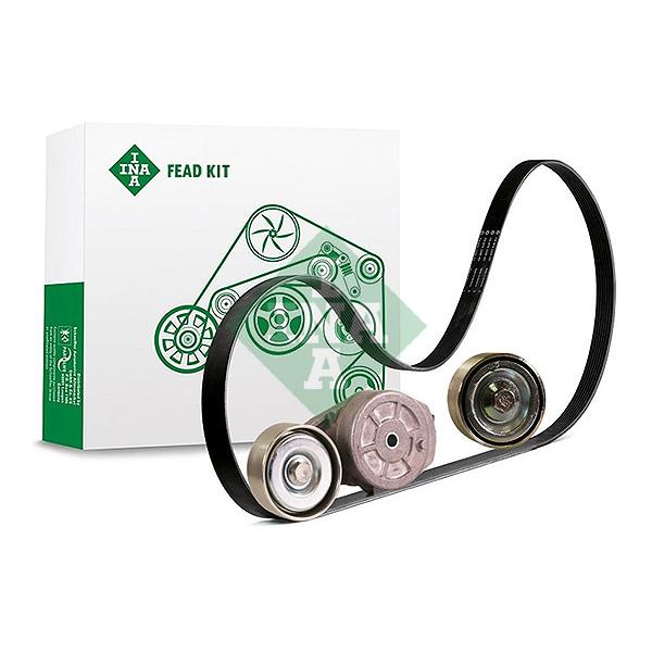 INA 529415010 V-Ribbed Belt Set