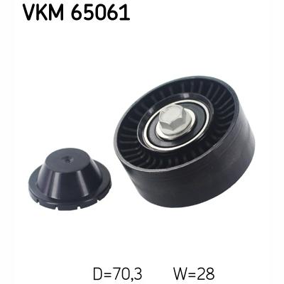 SKF VKM65061 V-Ribbed Belt Deflection/Guide Pulley