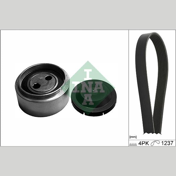 INA 529008710 V-Ribbed Belt Set