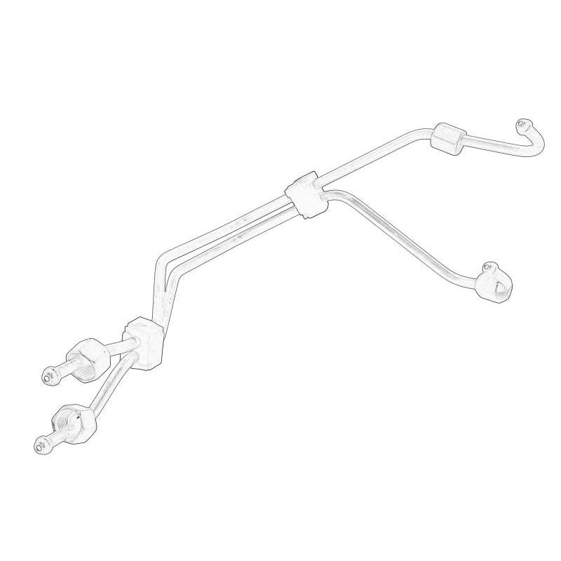 OE PEUGEOT /1570G5 Injection System High Pressure Pipe