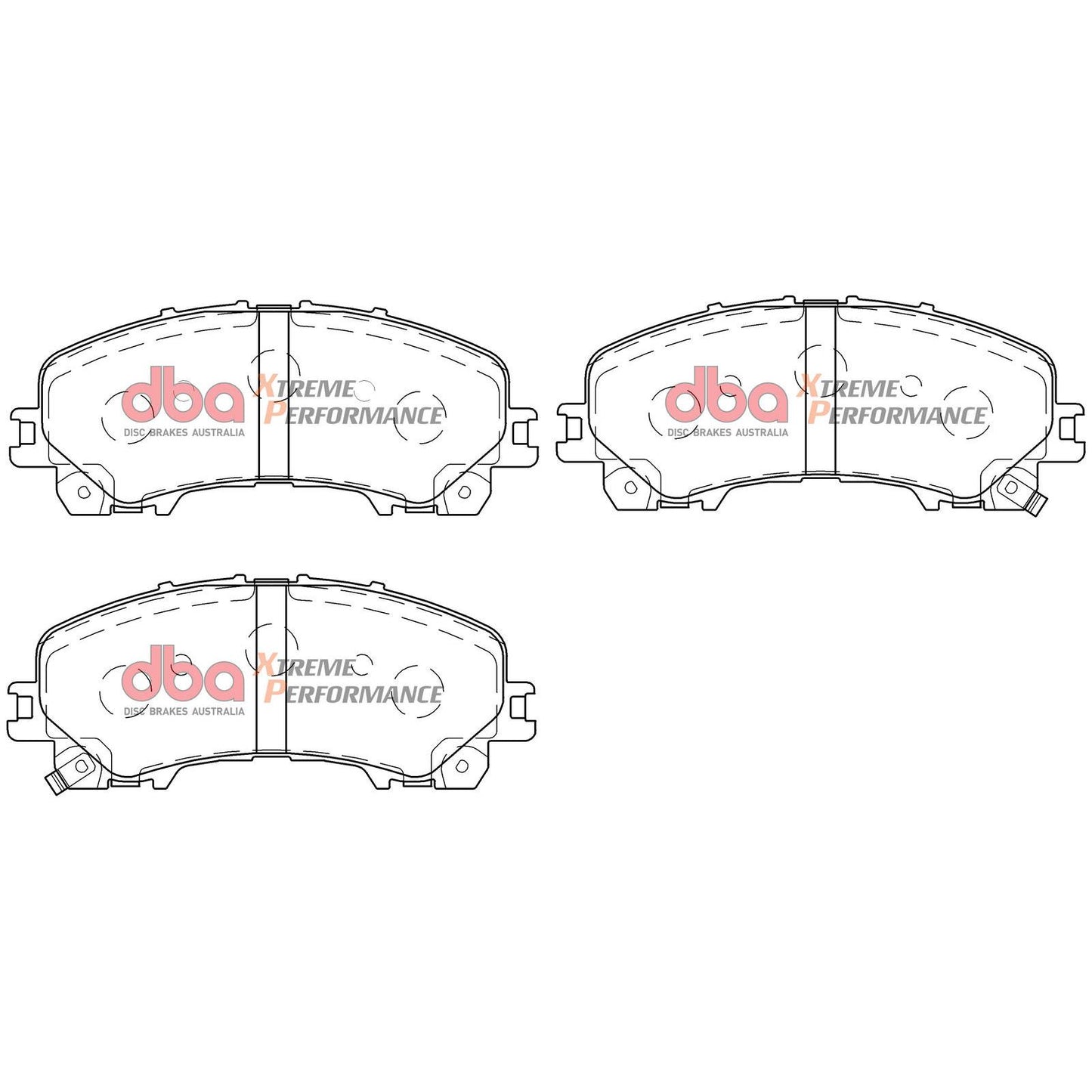 DBA DB2341XP Disc Brake Brake Pad Set
