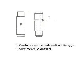 METELLI 01-1459 Valve Guide