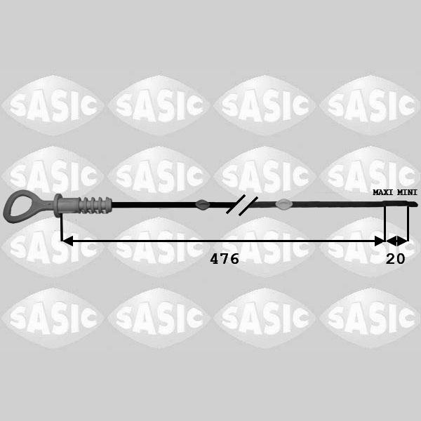 SASIC SAS1946004 Oil Dipstick