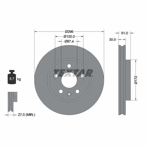 AUTOFREN SEINSA D7-121C Brake Caliper Guide Sleeve Kit