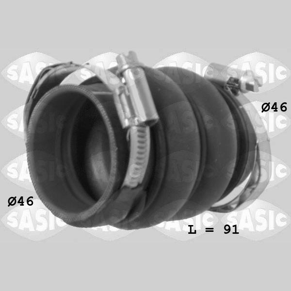 SASIC SAS3330008 Charge Air Hose