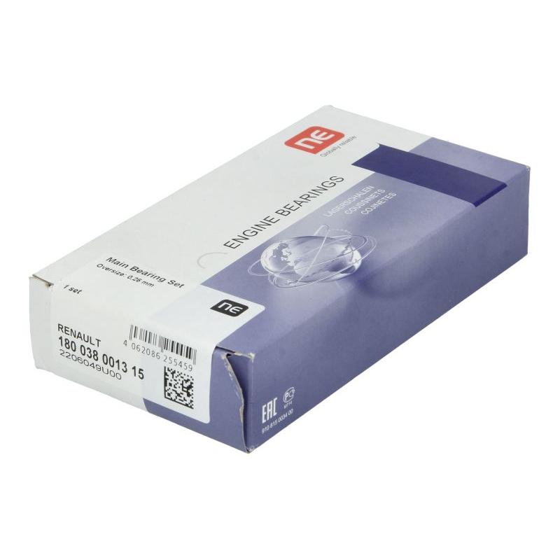 NE 180038001315 Crankshaft Bearing Set