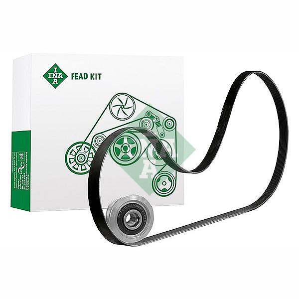 INA 529417110 V-Ribbed Belt Set