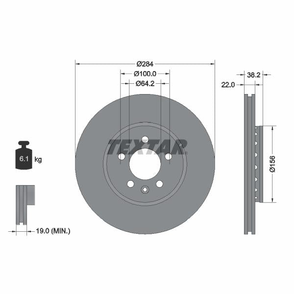 WABCO 8977505602 Brake Caliper Guide Bellow