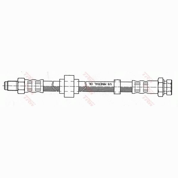 TRW MOTO PHB451 Brake Hose