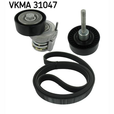 SKF VKMA31047 V-Ribbed Belt Set
