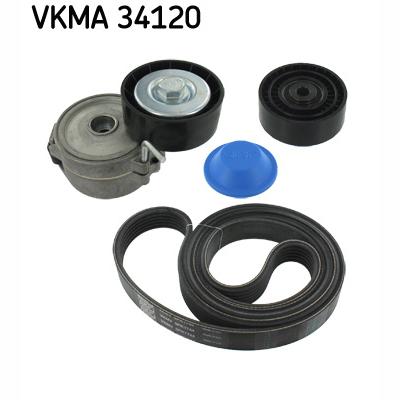 SKF VKMA34120 V-Ribbed Belt Set