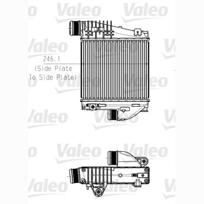 VALEO VAL818290 Charge Air Cooler