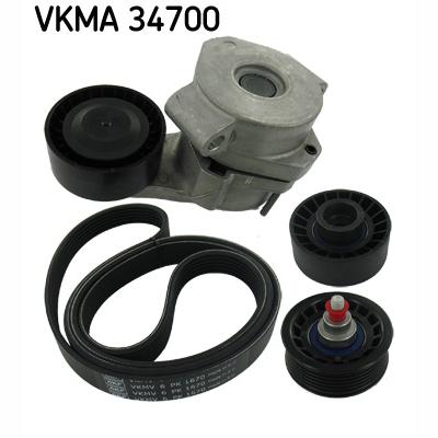 SKF VKMA34700 V-Ribbed Belt Set