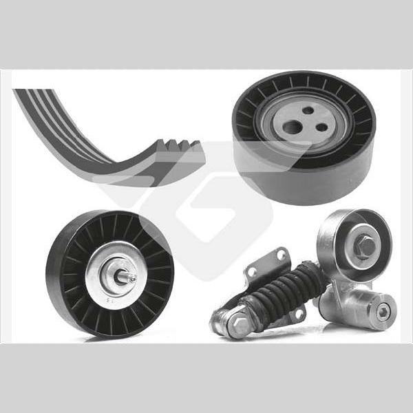 HUTCHINSON HUKHV182 V-Ribbed Belt Set